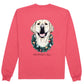 Properly Tied Baby Deck the Paws Long Sleeve Cabernet