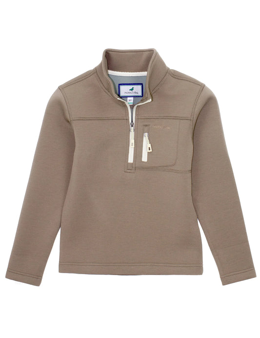 Properly Tied Boys Arctic Pullover--Acorn