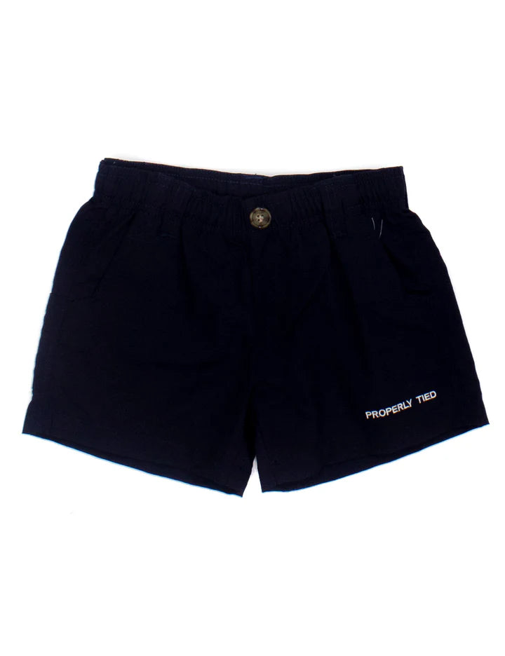 Properly Tied Baby Mallard Short--Navy