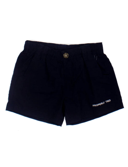 Properly Tied Baby Mallard Short--Navy