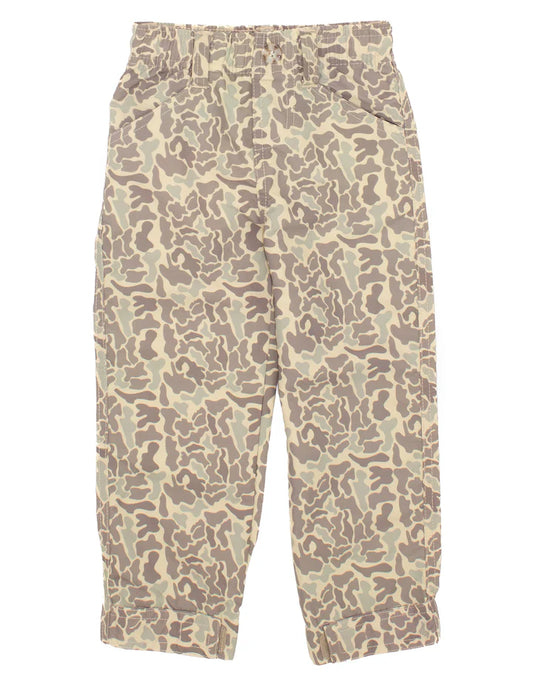 Properly Tied Boys Mallard Pant Vintage Camo
