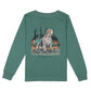 Properly Tied Boys Beagle Long Sleeve Marine Green