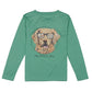 Properly Tied Boys Performance Long Sleeve Tee--Camo Companion Ivy