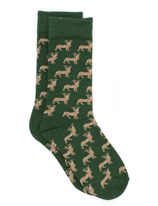 Properly Tied Boys Lucky Duck Socks--Whitetail