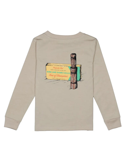 Properly Tied Boys Game Call Long Sleeve Linen
