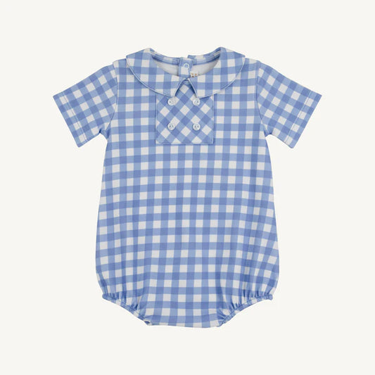 Beaufort Bonnet Benny Bubble--Park City Periwinkle Gingham