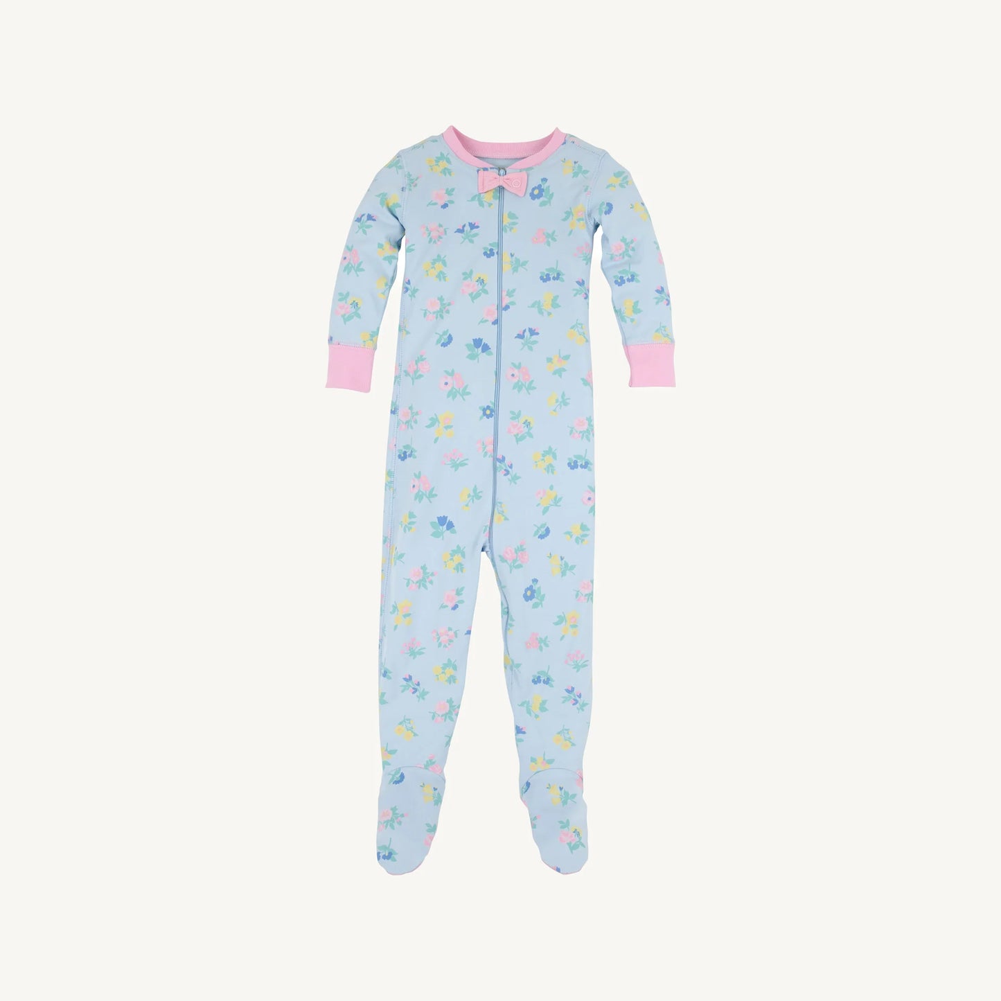 Beaufort Bonnet Noelle's Night Night Footed Sleeper Little London Flowers/Pier Party Pink
