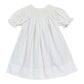 Sweet Dreams Catherine Pearl White Smocked Dress