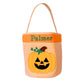 Bits and Bows Customizable Jack-o-Lantern Pumpkin Tote