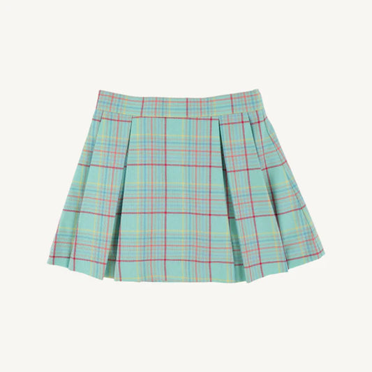 Beaufort Bonnet Parson Pleated Skirt--Woodley Park Plaid