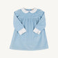Beaufort Bonnet Patsy's Dinner Party Dress Barrington Blue Velveteen with Worth Avenue White