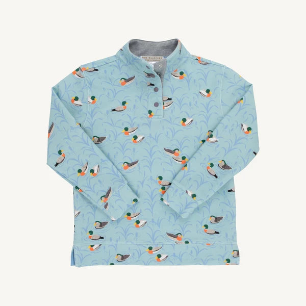 Beaufort Bonnet--Pendleton Popped Collar-Fine Weather for Ducks