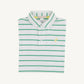 Beaufort Bonnet Prim and Proper Polo--Gibson Island Green Stripe