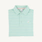 Beaufort Bonnet Prim and Proper Polo--Grace Bay Green Stripe