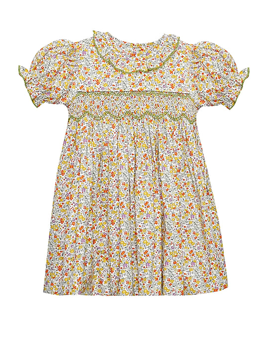 Remember Nguyen Yellow Flower Juliette Dress
