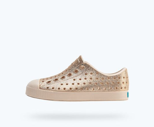 Native Shoes Jefferson Bio-Bling Kids Rock Salt Bling