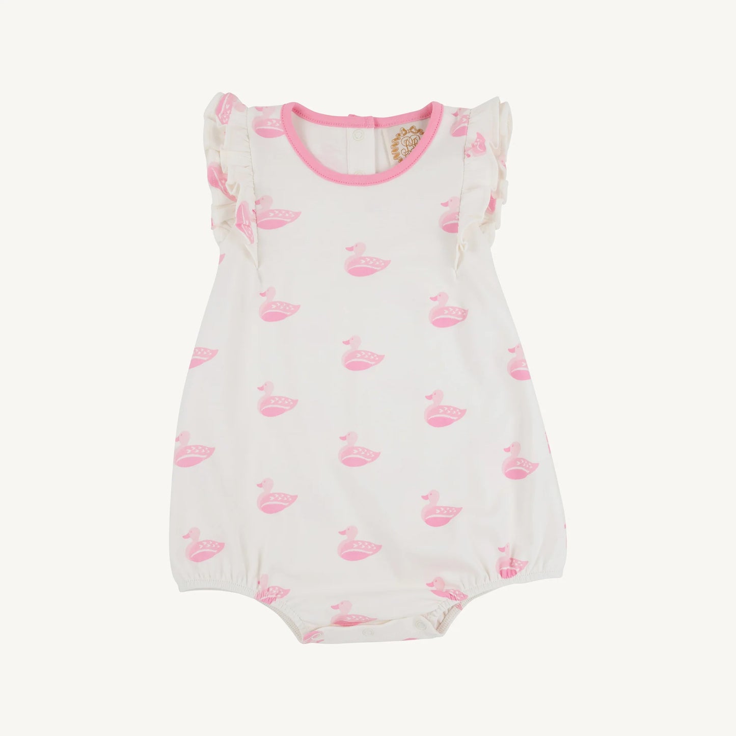 Beaufort Bonnet Ruehling Ruffle Bubble--Merrimack Quack Quacks (Palm Beach Pink)/Hamptons Hot Pink