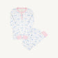Beaufort Bonnet Sara Janes Sweet Dreams Set--Lindon Hill Hops/Palm Beach Pink