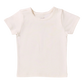 Coop by Pink Chicken short sleeve seesaw rib t-shirt - cream