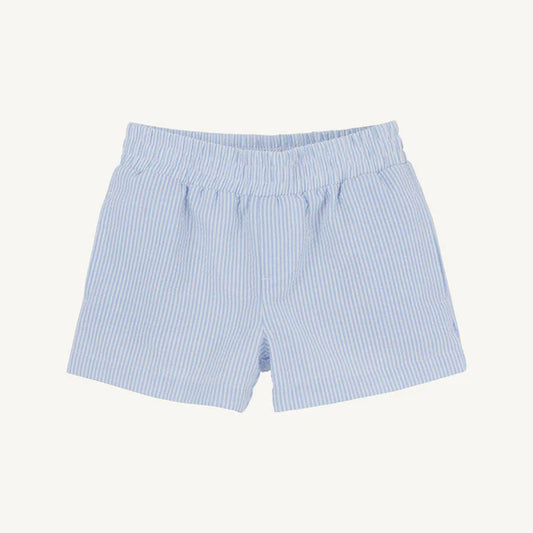 Beaufort Bonnet Sheffield Shorts--Breakers Blue Seersucker