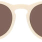 Babiators Classic Keyhole Sunglasses: Sweet Cream--Ages 0-2