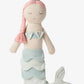 Elegant Baby Mermaid Knit Doll Toy