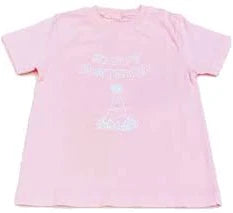 Mustard and Ketchup Kids Short Sleeved Pink Happy Birthday T-Shirt