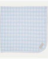 Beaufort Bonnet Buckhead Blue Gingham Baby Buggy Blanket