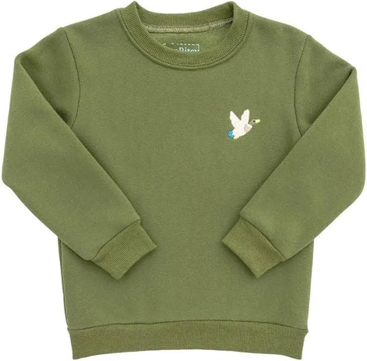 Itsy Bitsy Pullover--Mallard