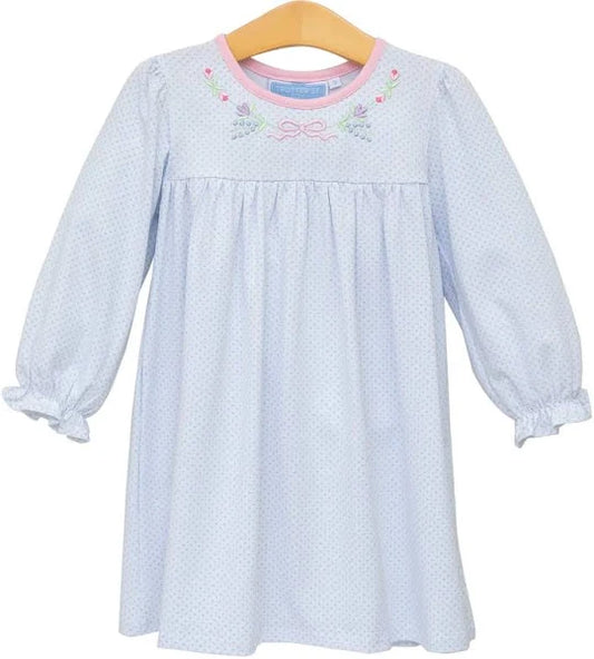 Trotter Street Floral Embroidery Dress