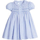 Little English Smocked Bridget Dress--Woodberry Plaid