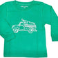 Mustard and Ketchup LS Green Truck with Tree T-Shirt