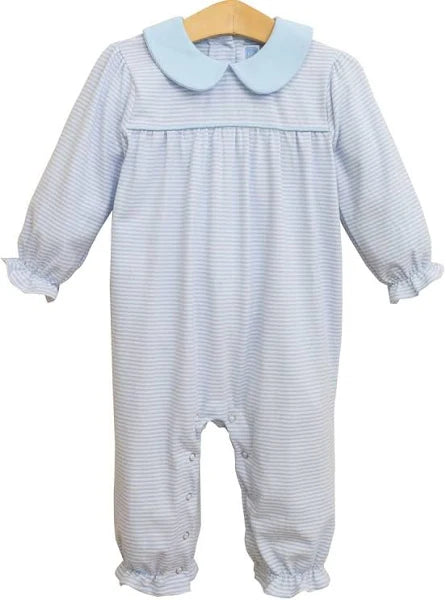 Trotter Street  Abigail Romper Light Blue
