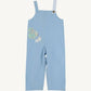 Beaufort Bonnet Teddy's Longall Barrington Blue with Blue Mini Gingham and Squirrel Applique
