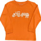 Mustard and Ketchup LS Burnt Orange Hayride T-Shirt