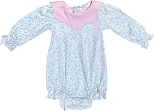 Baby Loren Nicolle Scallop Pima Ruffled Bubble