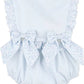 Sophie and Lucas BB Blooms Girl Overall, Blue
