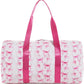 TRVL DESIGN Puppy Love Pink Duffel Bag