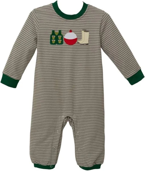 Trotter Street Fishing Trio Romper