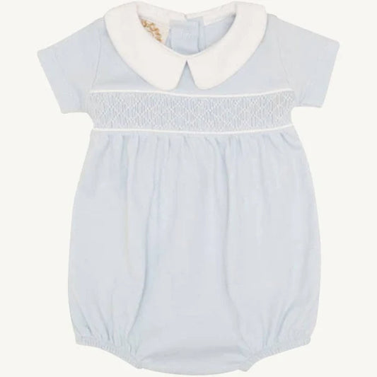 Beaufort Bonnet Short Sleeved Banbury Bubble Buckhead Blue