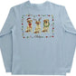 Bailey Boys Long Sleeve Logo Tee, Christmas Labs on Blue