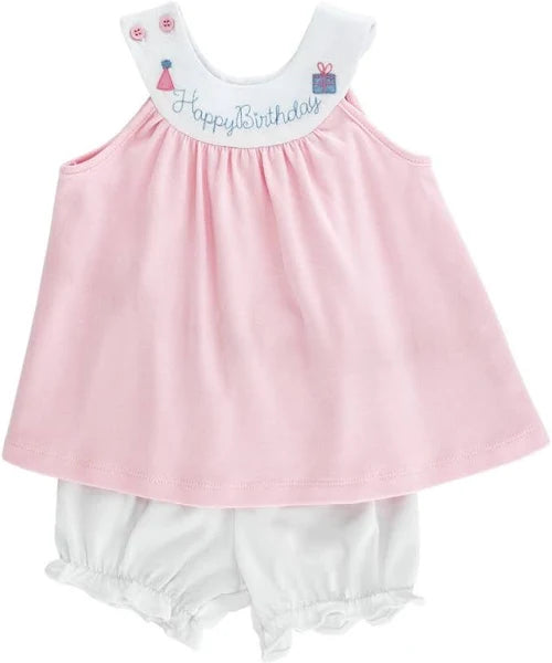 Bailey Boys Happy Birthday Bloomer Set Knit