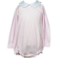 The Proper Peony Light Pink Stripe Girls Bubble