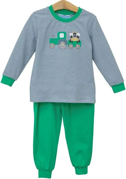 Trotter Street Tractor Pants Set