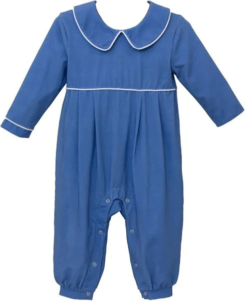 Trotter Street Joseph Romper-Blue