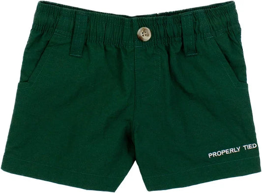 Properly Tied Boys Mallard Shorts Pine