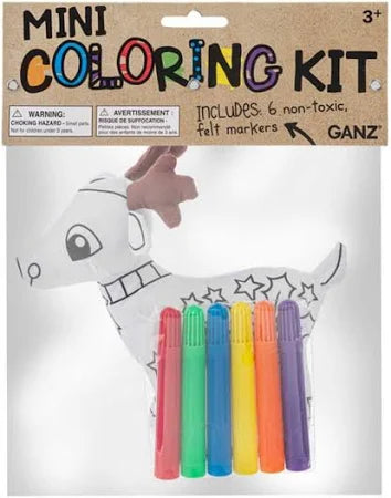 Ganz 7" Color Kit Reindeer 7 Piece Set