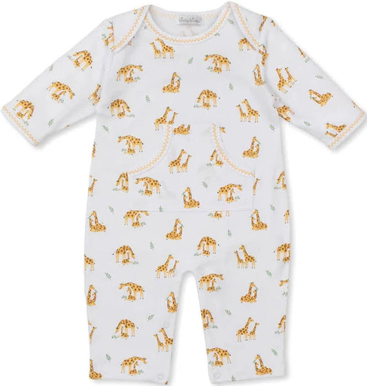 Kissy Kissy Giraffe Duo Footless Playsuit