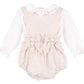 Sophie and Lucas BB Blooms OG Girl Overall, Pink
