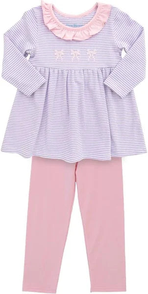 Itsy Bitsy Bow Pants Set